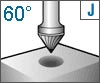 J Series Taper 60 Deg