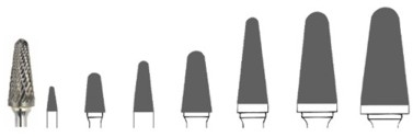 L Series Taper Ball End Shape