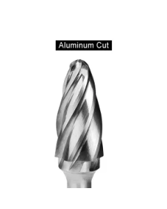 SF-105 Aluma Cut Burr Tree Shape Radius End 1/2"