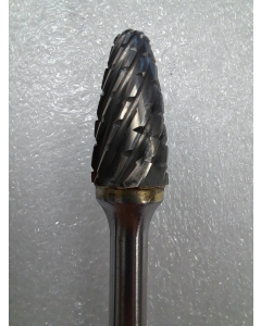 XO Cut SF-5 Tree Radius Nose Carbide Burr for Stainless & Exotic Metals 1/2"