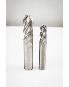 4 Flute Ballnose and Radius End Mill 1/4 Inch