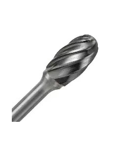 SE-103 Series Oval Shape Aluminum Cut Carbide Burr 1/4" Shank