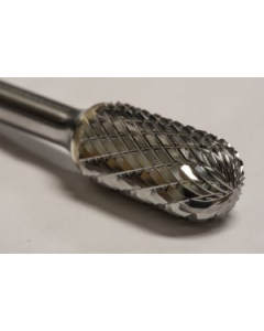 SC-5 Series Cylindrical Ball End Carbide Burr 1/2 Inch Head