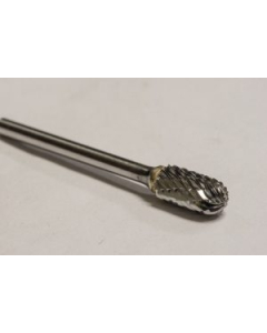 SC-51 Cylindrical Ball End Carbide Burr 1/4 Head