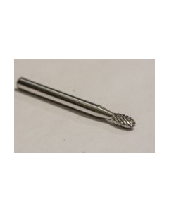 SE-41 Oval Shape Egg Carbide Burr with Extended Shank