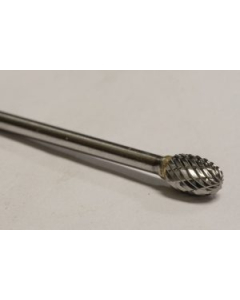 SE-51 Series Oval Egg Carbide Burr, 1/4 Inch