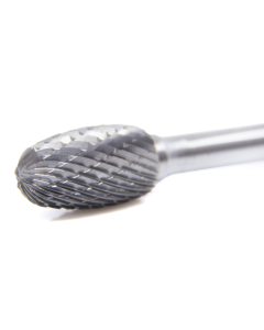 SE-6 Series Oval Shape Carbide Burr, 5/8 in Head