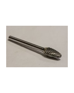 SF-51 L3 Series Tree Shape Radius End Burr 1/4" Head 3" Shank