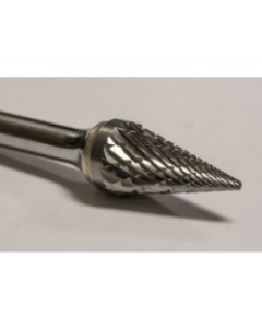 SM-6 Series Taper Carbide Burr 31 Deg 5/8" Head