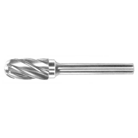 SC-106 Series Cylindrical Ball End Burr 1/4 Shank