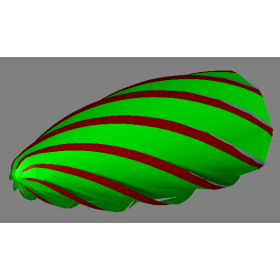 SH-107 Flame Shape Aluma Cut Burr 3/4