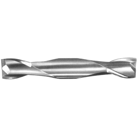 2-Flute Double End Stub Mill 1/4
