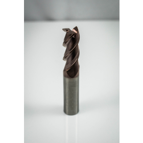 3 Flute Variable End Mill for Titanium, InoxoCon Coated