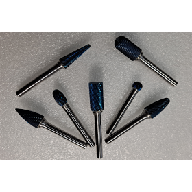 Armour Clad 7-Piece Double Cut Carbide Burr Kit
