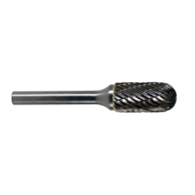 SC-3A Series Cylindrical Ball End Carbide Burr 3/8
