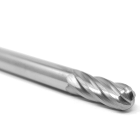 SC-101 Aluminum Cut Cylindrical Ball End Burr 1/4