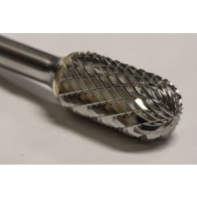 SC-5 Series Cylindrical Ball End Carbide Burr 1/2 Inch Head