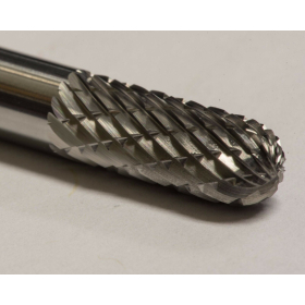 SC-1 Series Cylindrical Ball End Carbide Burr 1/4