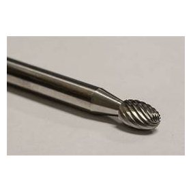 SE-1 Oval Shape Egg Carbide Burr 1/4