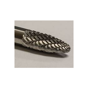 SF-1 Series Tree Shape Radius End Carbide Burr 1/4