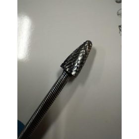 1/2 Inch Diameter Tree Shape Flex Shank Carbide Burr 6