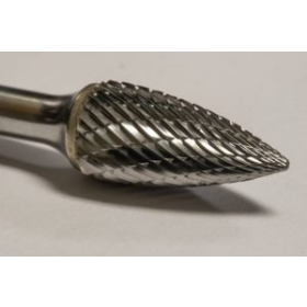 SG-5 Series Tree Shape Pointed End Burr 1/2 Inch Option for Aluma-Cut