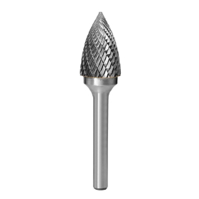 SG-6 Series Tree Shape Pointed End Carbide Burr 1/4