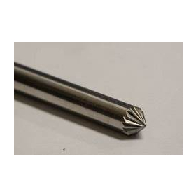 SK-1 Series Taper 90° Carbide Burr 1/4