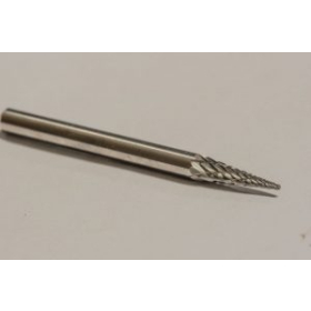 SM-42 Series Taper Carbide Burr with Extended Shank 1/8