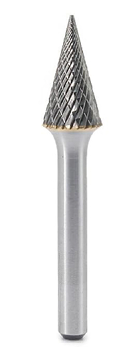 M series cone pointed end carbide burr